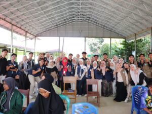 Trauma Healing Warga Cupak Tangah, Mahasiswa KKN UNAND Adakan Lomba Mewarnai dan Pentas Seni