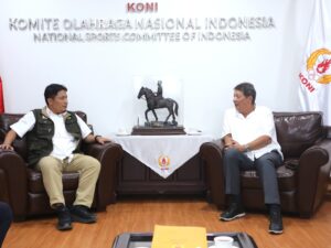 KONI Pusat Jadikan Sumbar Percontohan Program 1 Data Atlet Nasional