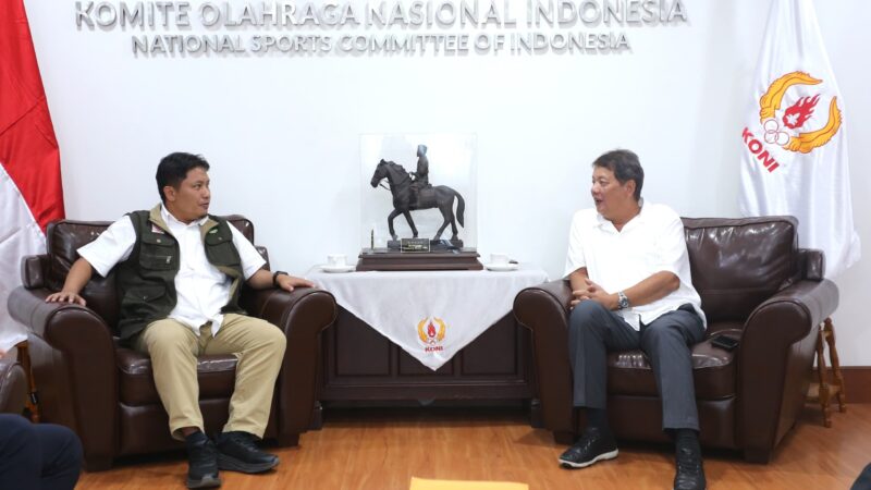 KONI Pusat Jadikan Sumbar Percontohan Program 1 Data Atlet Nasional