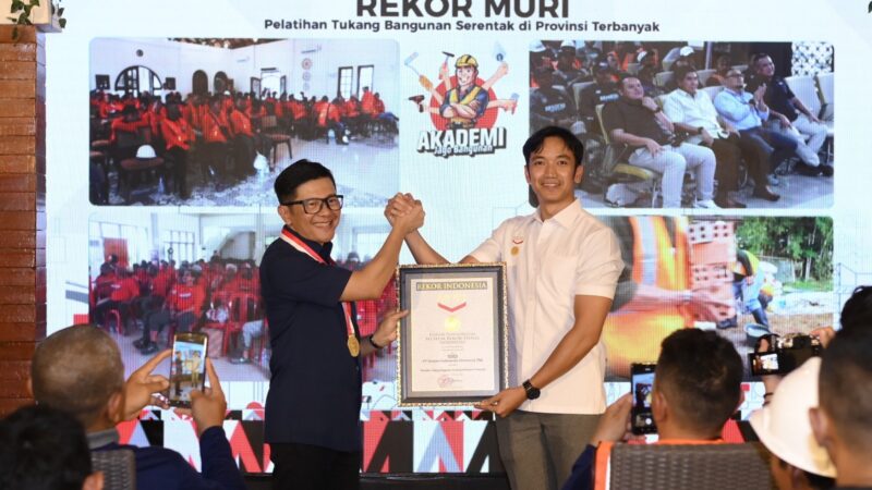 Rekor MURI, Semen Indonesia Group Latih dan Sertifikasi 500 Ahli Bangunan di 5 Provinsi