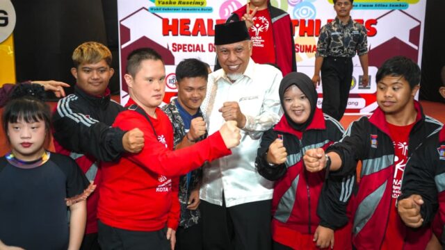 Healthy Athletes SOIna Sumbar, Gubernur Ingatkan Atlet Disabilitas Butuh Dukungan