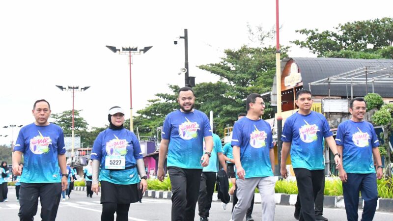 Wako Padang Ikuti AMR Warrior Fun Run 5K Bersama Ratusan Peserta