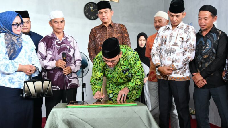 Wawako Padang Resmikan Musala Tam An Najah di Lubuk Begalung