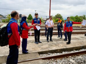 Jelang Angkutan Lebaran 2026, KAI Sumbar dan DJKA Lakukan Inspeksi Keselamatan