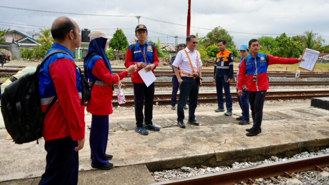 Jelang Angkutan Lebaran 2026, KAI Sumbar dan DJKA Lakukan Inspeksi Keselamatan