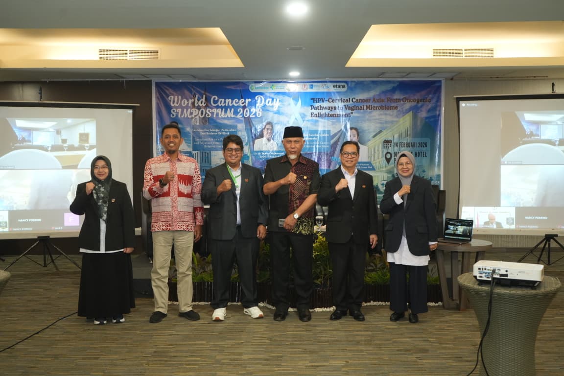 Syamel Muhammad Pimpin YKI Sumbar, Gubernur Ajak Perkuat Sinergi Penanggulangan Kanker