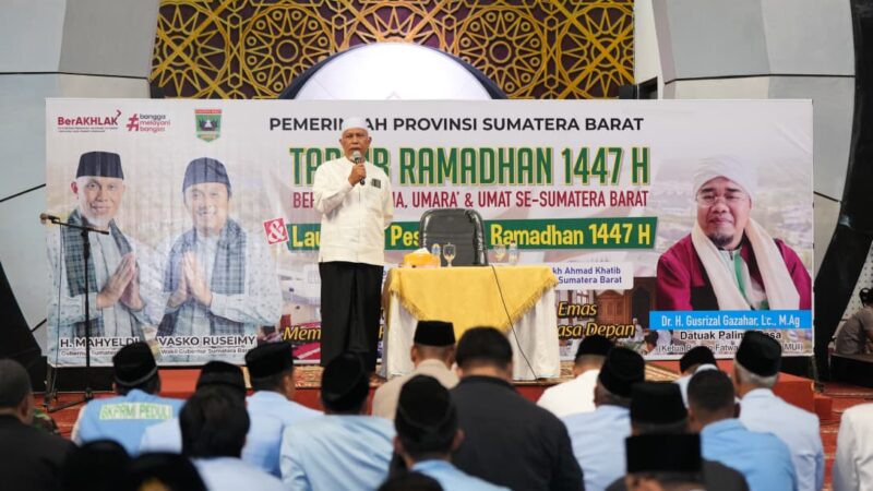 Pemprov Sumbar Luncurkan Pesantren Ramadan 2026