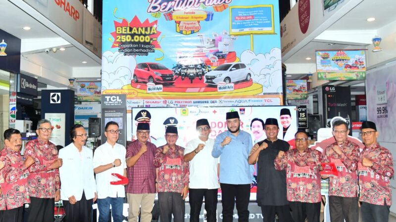 Wako Padang Resmikan Kegiatan Donor Darah Ramadan SJS Plaza