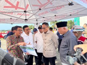Percepat Konektivitas dan Kesiapan Mudik 2026, COO Danantara Tinjau Tol Padang–Sicincin