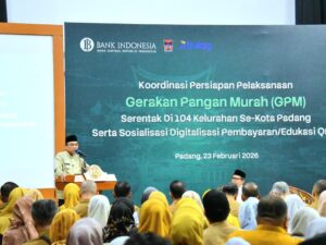 Pemko Padang Dukung Penuh Gerakan Pasar Murah Serentak di 104 Kelurahan