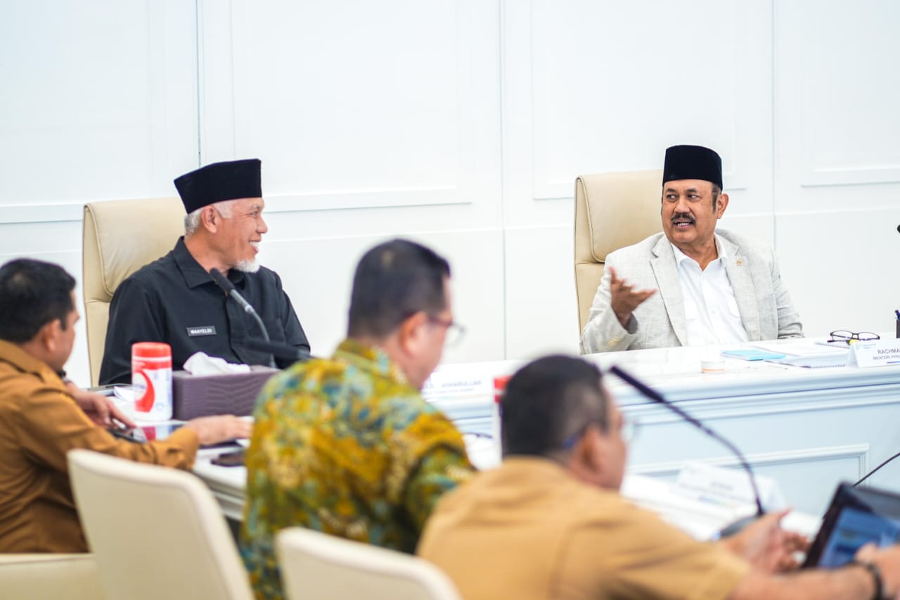 Sumbar Didorong jadi Daerah Percontohan Nasional dalam Penanganan Bencana