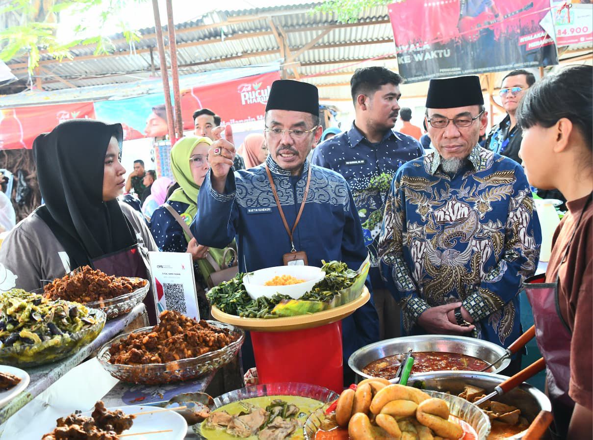 Pastikan Keamanan Pangan, BPOM Sidak di Pasar Pabukoan Imam Bonjol