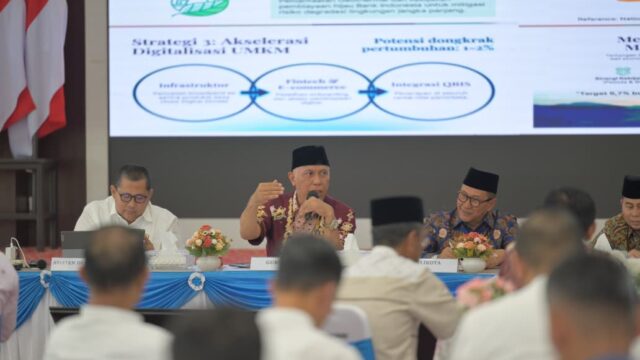 Pemprov Sumbar dan Pemko Bukittinggi Sinkronkan Program Dorong Percepatan Pembangunan Daerah