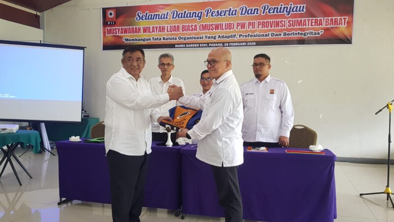 Muhammad Dien Terpilih Aklamasi Sebagai Ketua PPI Sumbar Periode 2025–2028