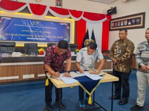 Yayasan Pendidikan Gempita Sumatra Barat melakukan perjanjian kerja sama dengan Lembaga Pemasyarakatan (Lapas) Kelas II A Padang