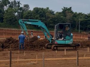 Pembangunan hunian tetap (huntap) bagi warga terdampak bencana banjir di Kelurahan Balai Gadang mulai dikerjakan oleh Yayasan Buddha Tzu Chi.