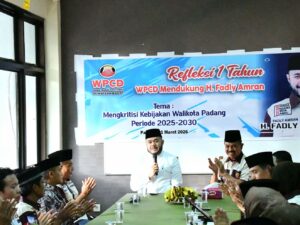Hadiri Diskusi Forum WPCD, Wako Padang Ajak Sinergi Sukseskan Program Pemerintah