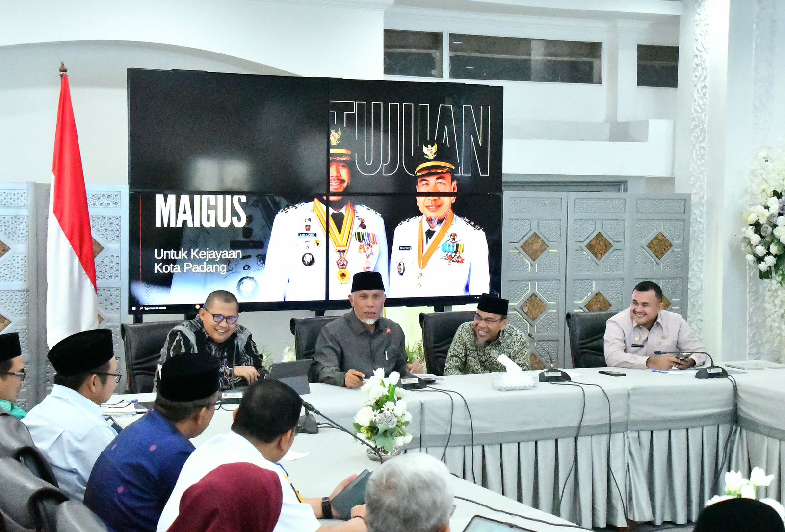 Pemko Padang Perkuat Sinergi dengan Pemprov Sumbar dalam Pemulihan Pascabencana