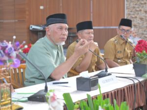 Sinergi Pembangunan, Gubernur Mahyeldi Pimpin Rakor dengan Pemkab Pasaman