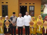 10 Unit Huntap Mandiri Kampung Tangguh Kadin di Batu Busuk Diresmikan