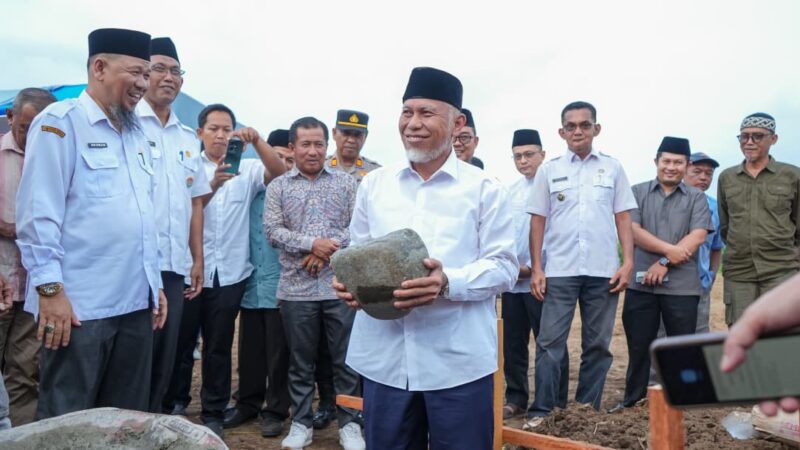 Relokasi SMKN 1 Sasak Ranah Pasisie, Gubernur Mahyeldi: Upaya Perkuat Pendidikan Vokasi