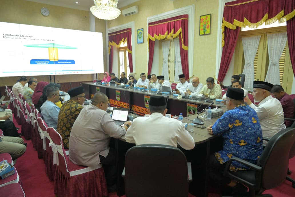 Pemprov Sumbar Tunjuk PIC di Setiap Daerah, Perkuat Sinkronisasi Perencanaan Pembangunan