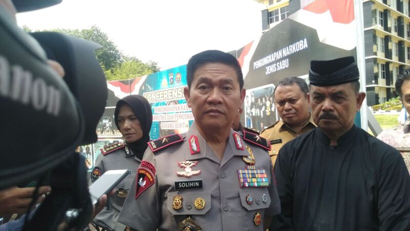 Polda Musnahkan 6,4 Kg Sabu, Sumbar Kini Menjelma Jadi Daerah Distribusi Narkoba