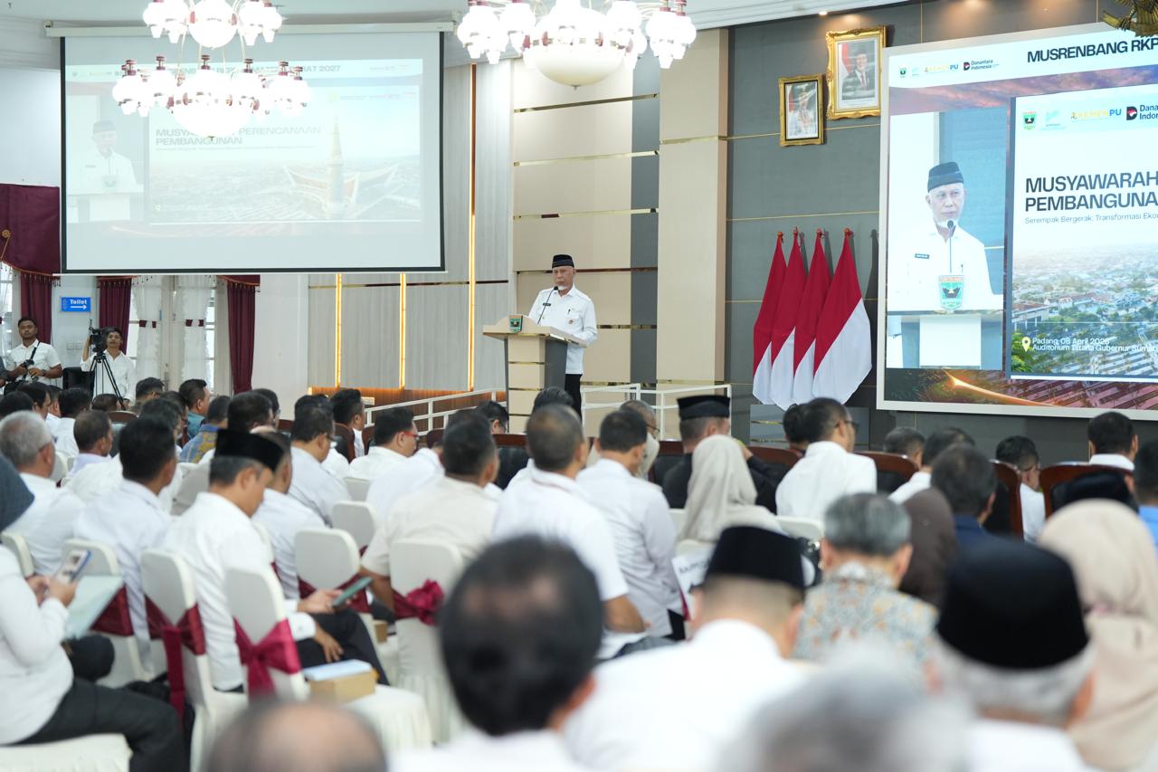 Kejar Pertumbuhan 6,9 Persen, Sumbar Dorong Hilirisasi dan Investasi