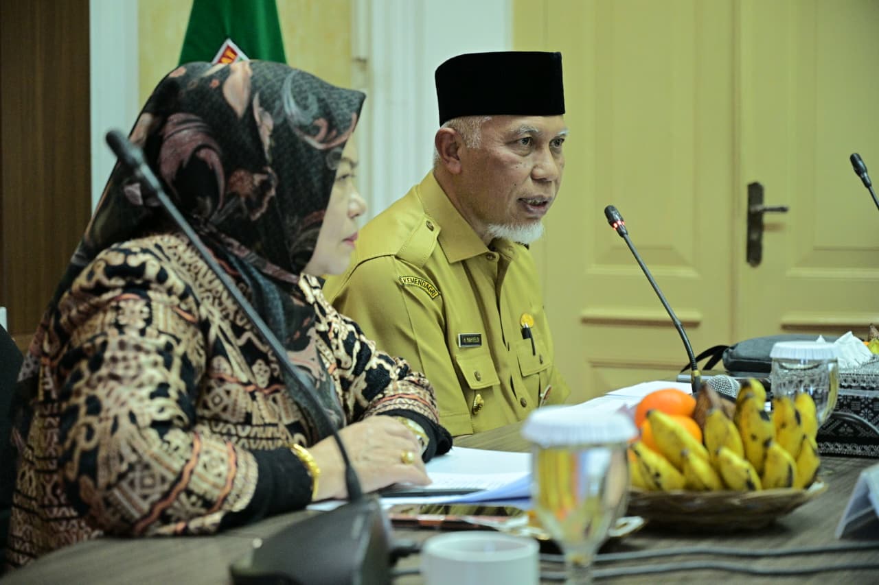 Terima Kunjungan Komite IV DPD, Gubernur Sumbar Sampaikan Dampak Kebijakan Fiskal Pusat