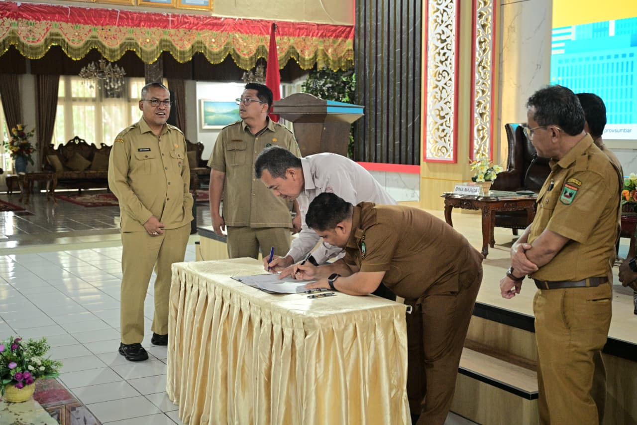 Pemprov Sumbar Tekankan Sinergi Lintas Sektor untuk Perencanaan Infrastruktur 2027