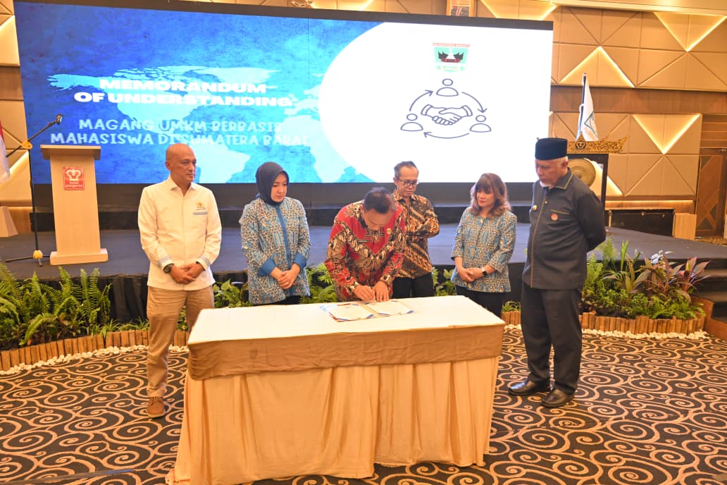 Pemprov Sumbar Gandeng Apindo, Dorong UMKM Naik Kelas dan Tembus Pasar Lebih Luas