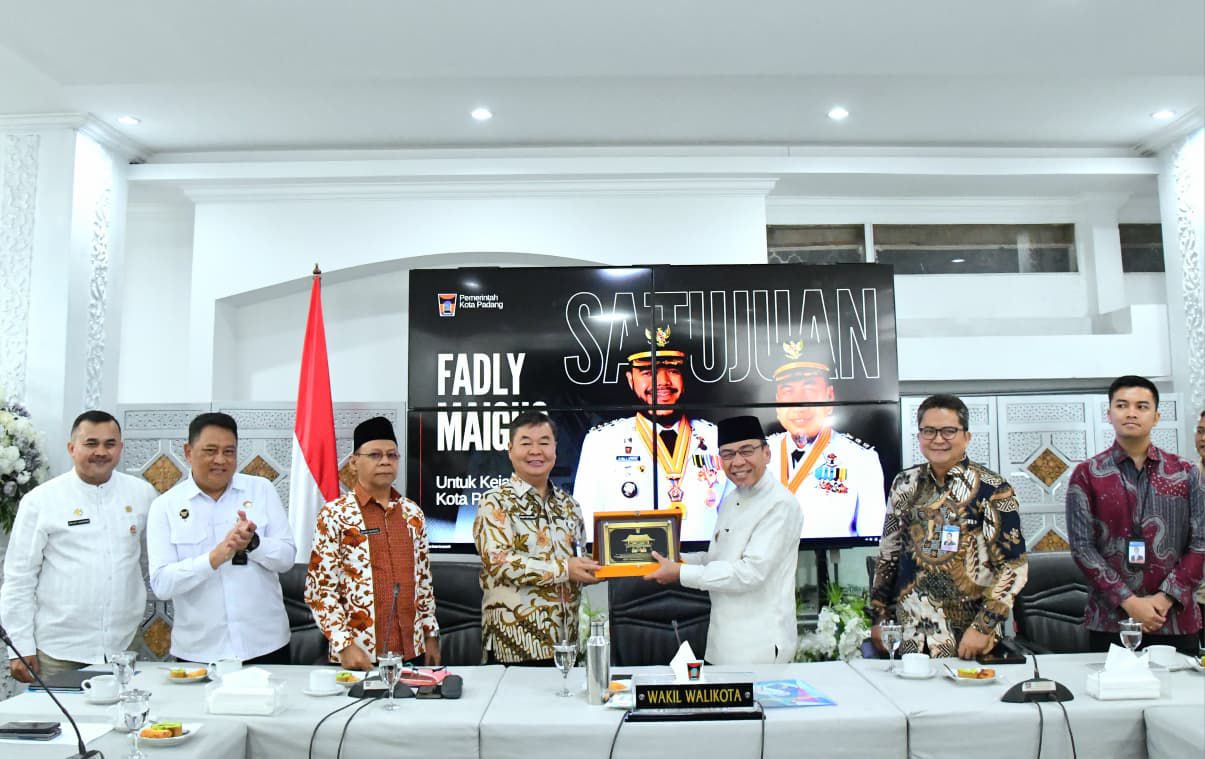 Kota Padang Ditunjuk Jadi Percontohan Program Digitalisasi Bansos