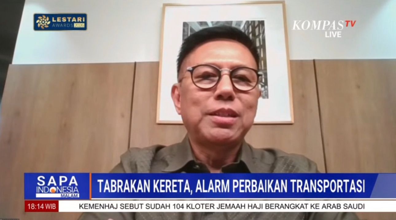 Kecelakaan KA Argo dan KRL, Anggota DPR RI Mulyadi: Kita Harus Tegas Tutup Perlintasan Sebidang
