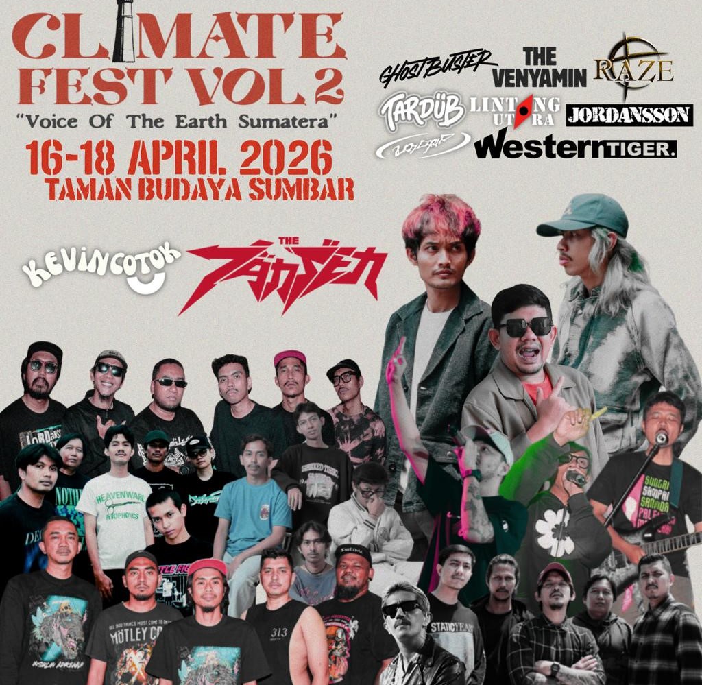 Climate Fest Vol. 2: Voice of the Earth Sumatera: Rakyat Sebagai Penggerak Perubahan dalam Krisis Iklim