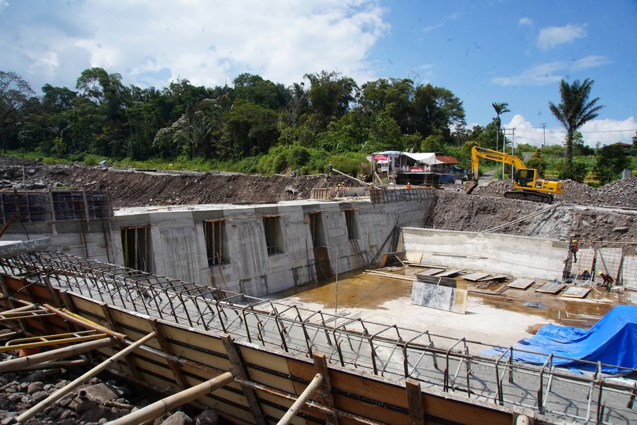 Pemkab Tanah Datar Sebut Progres Proyek Sabo Dam Sungai Jambu Capai 12 Persen