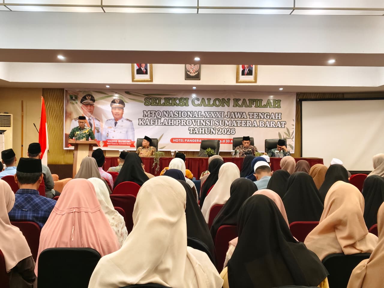 Pemprov Sumbar Siapkan 57 Kafilah Menuju MTQ Nasional di Semarang