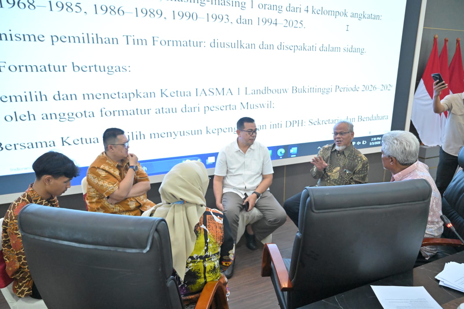 Zefnihan Pimpin IASMA 1 Landbouw Sumbar, Alumni Didorong Biayai Asrama Sekolah