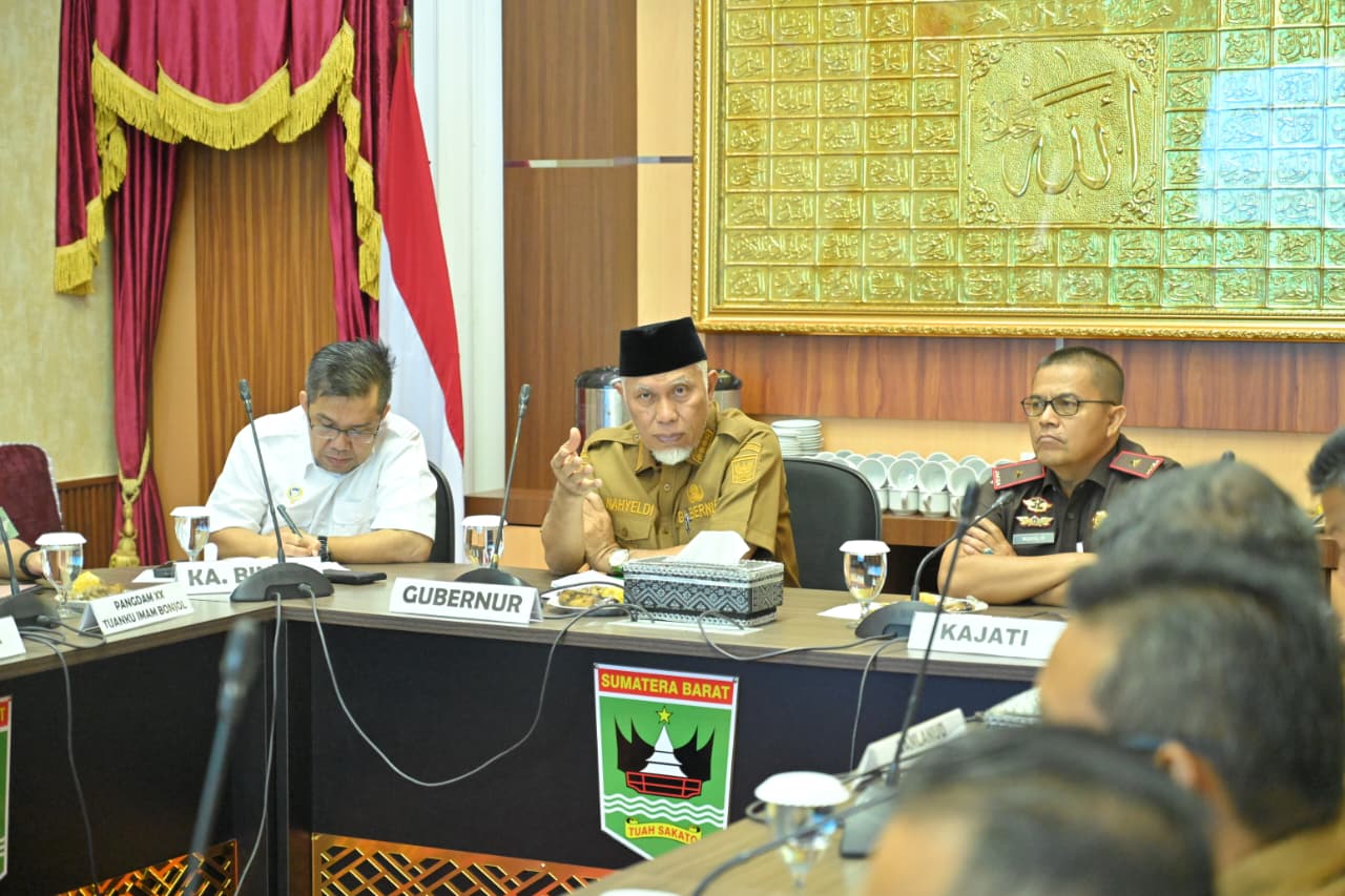 PETI Kian Masif di Sumbar, Gubernur Ajak Forkopimda Bersatu Hentikan Tambang Ilegal