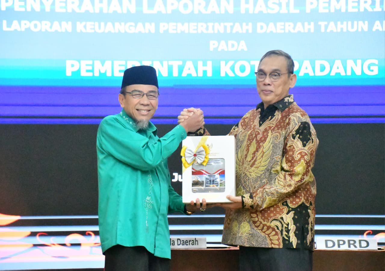 Pemko Padang Raih WTP ke-13, Maigus Nasir: Transparansi Anggaran Harus Berdampak bagi Masyarakat