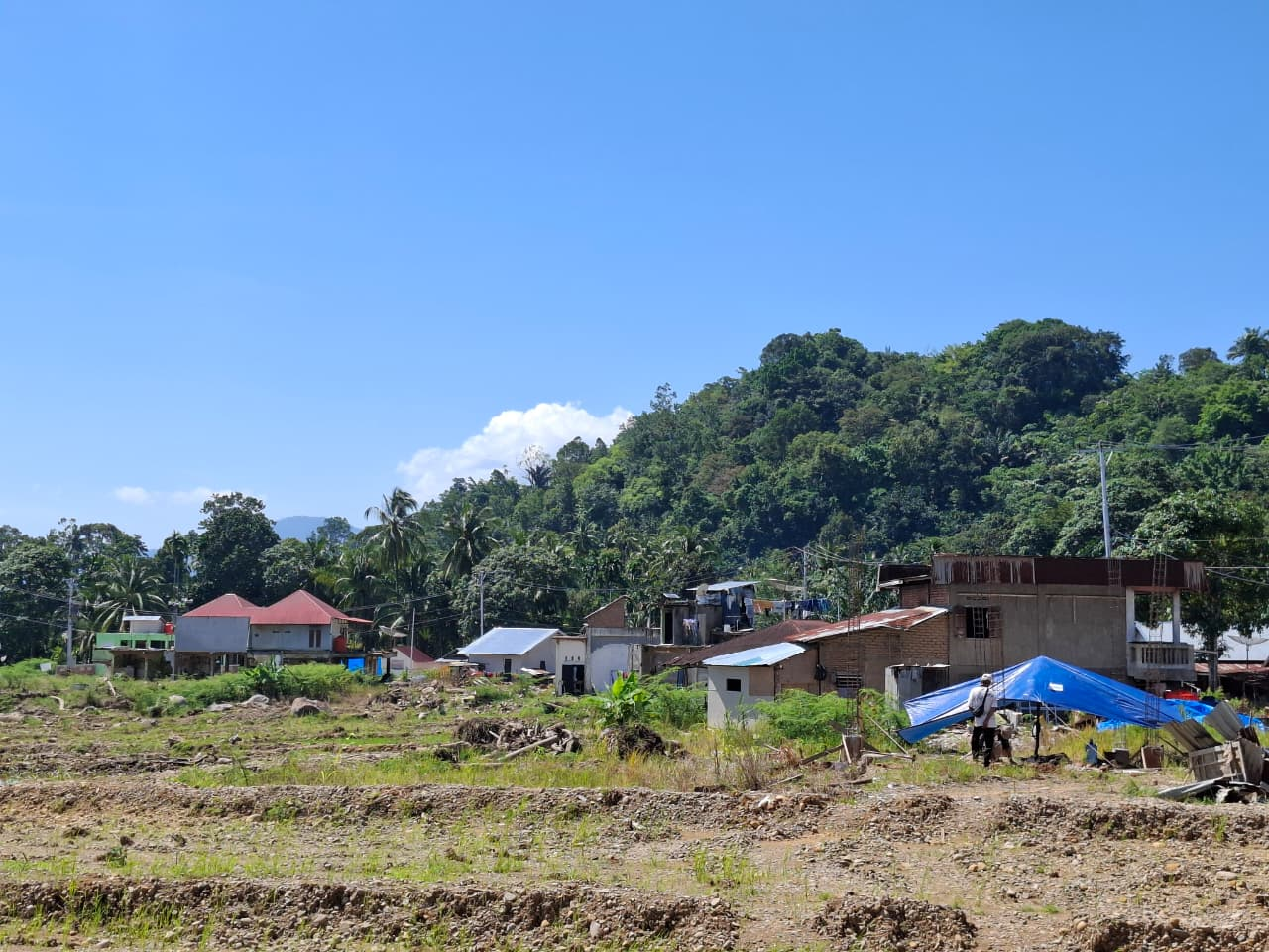 Potret Nagari Salareh Aia Setelah Enam Bulan Dilanda Galodo