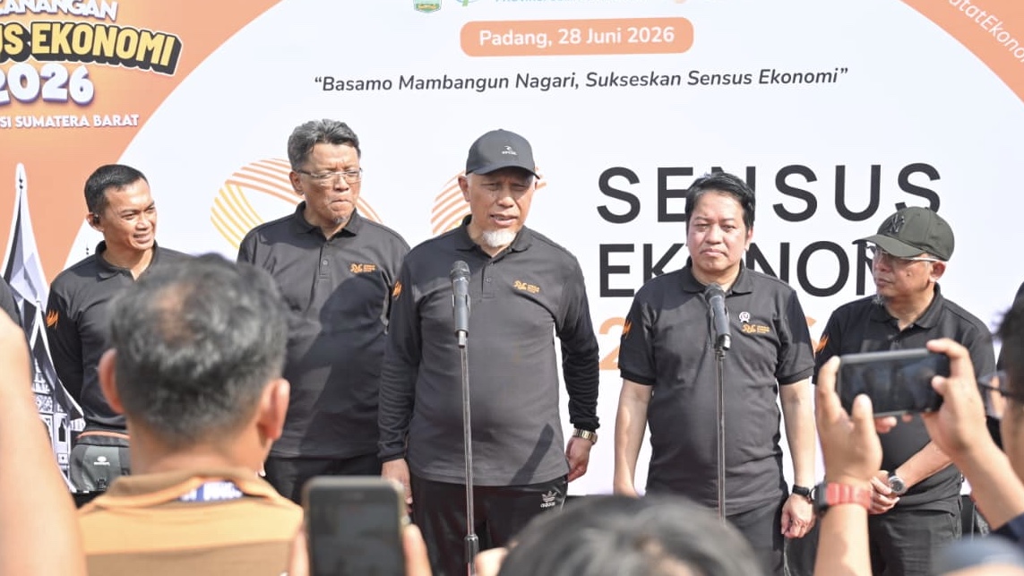 Sensus Ekonomi Harus Jadi Data Akurat untuk Fondasi Kebijakan Pembangunan Sumbar