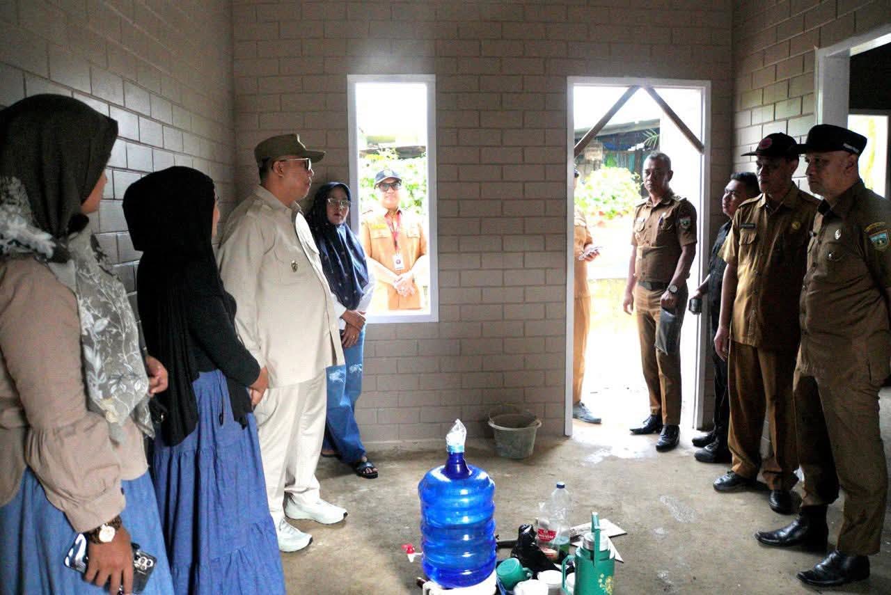 Gunakan Sepablock Semen Padang, Huntap Korban Galodo di Padang Panjang Hampir Rampung