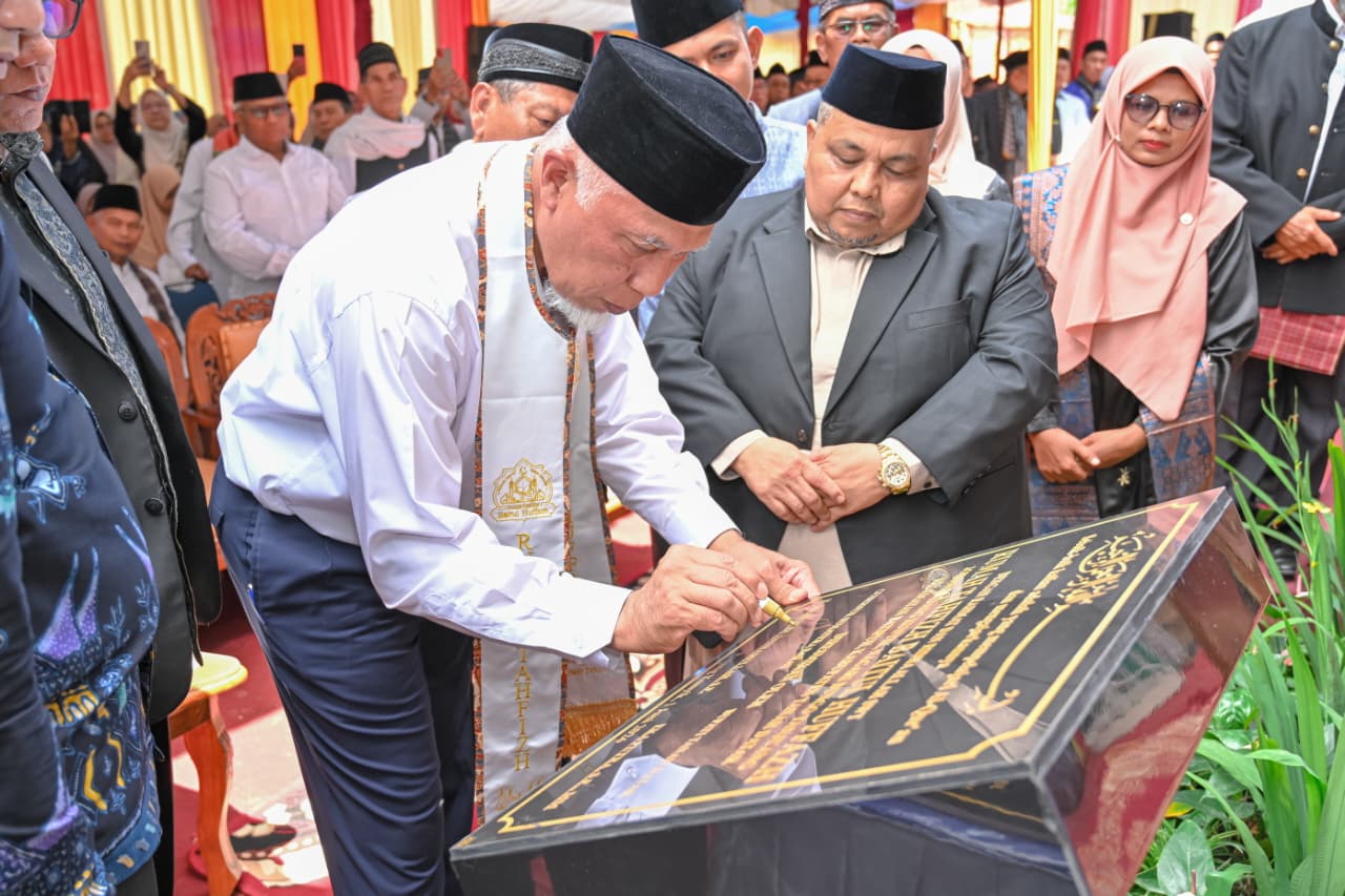 Gubernur Mahyeldi Resmikan Rumah Tahfiz Baitul Huffazh di Tanah Datar