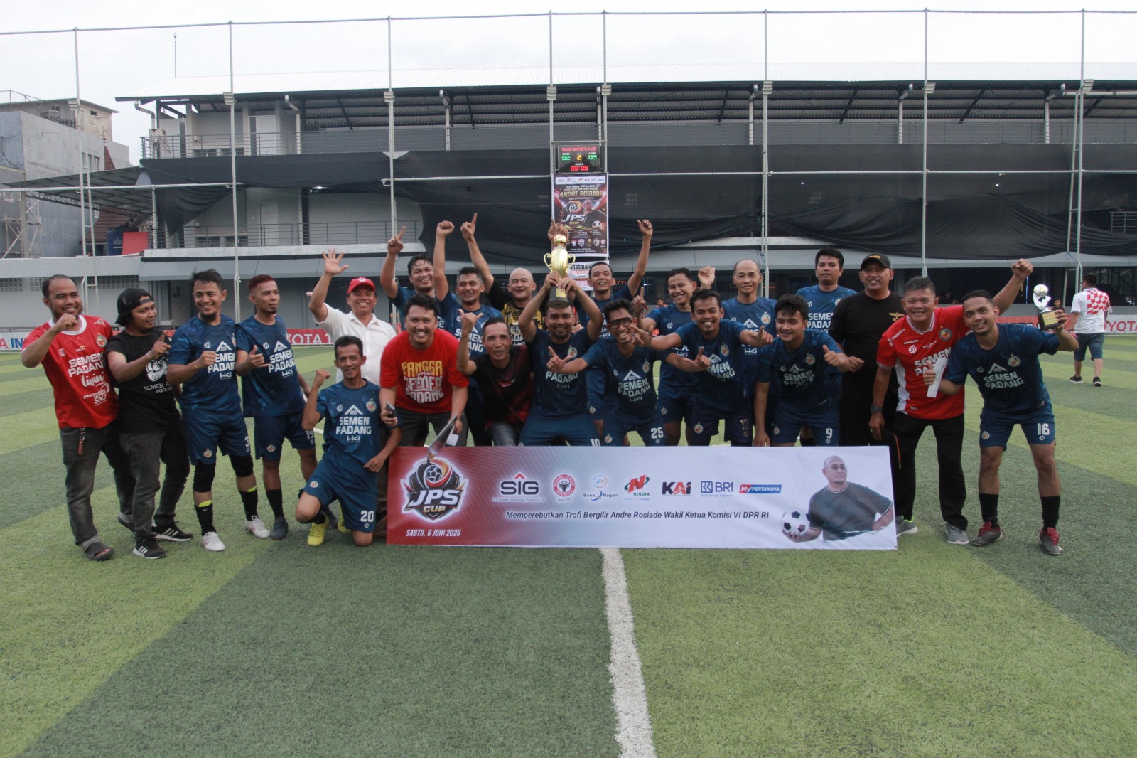 Humas FC Semen Padang Juara Mini Soccer JPS Cup 2026