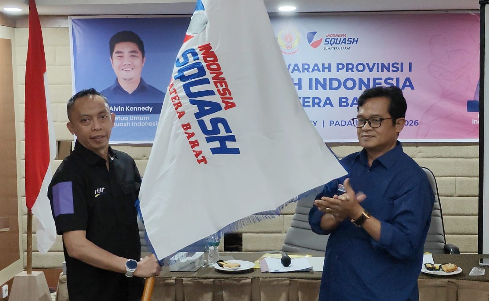 Terpilih Aklamasi Pimpin Squash Sumbar, Yofialdi Targetkan Kembali Lolos ke PON
