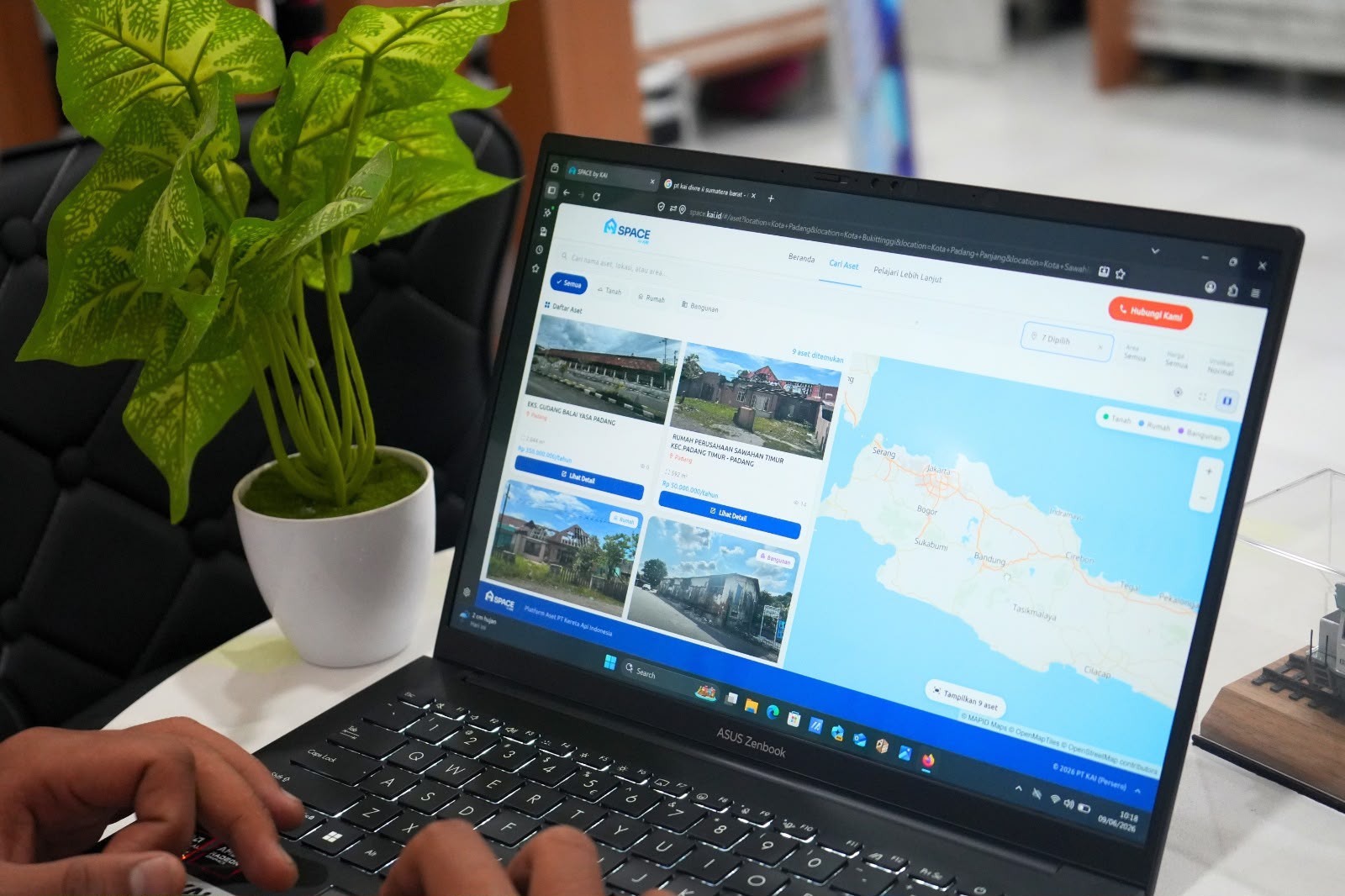 KAI Divre II Sumbar Buka Akses Investasi Aset Lewat Platform Digital Space by KAI