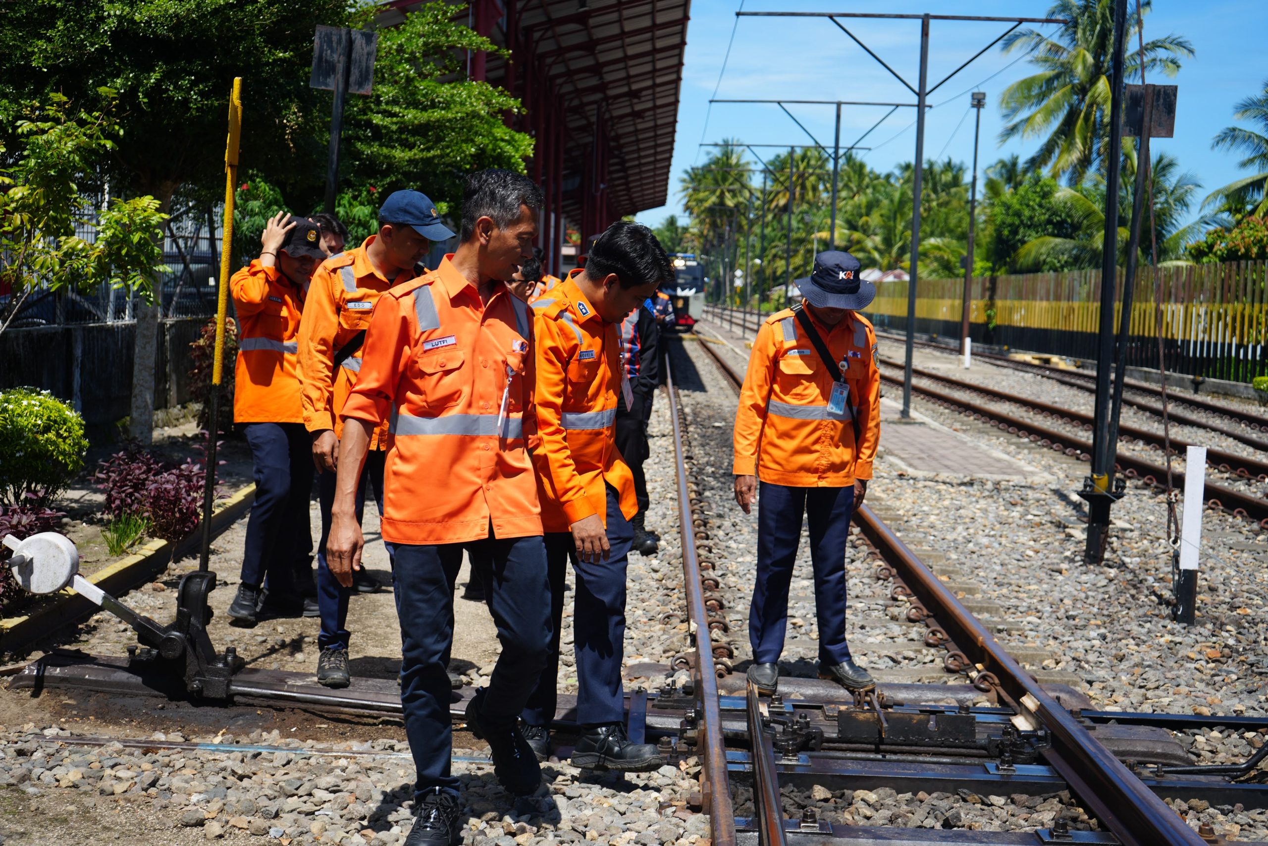 Jelang Libur Sekolah, KAI Sumbar Periksa Jalur Padang-Naras