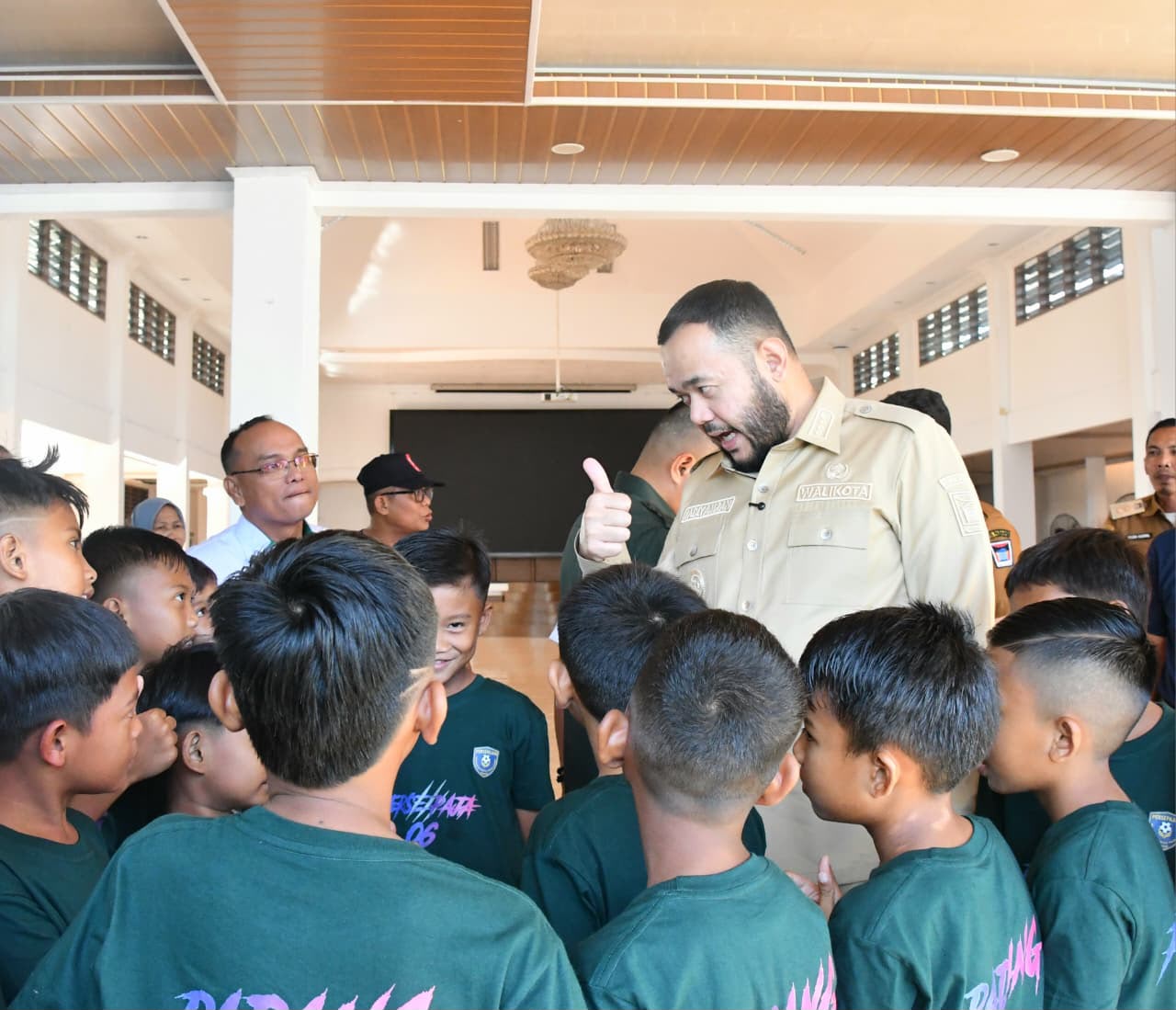 Wako Padang Lepas Persepaja 06 Berlaga di Piala Dunia Anak Indonesia