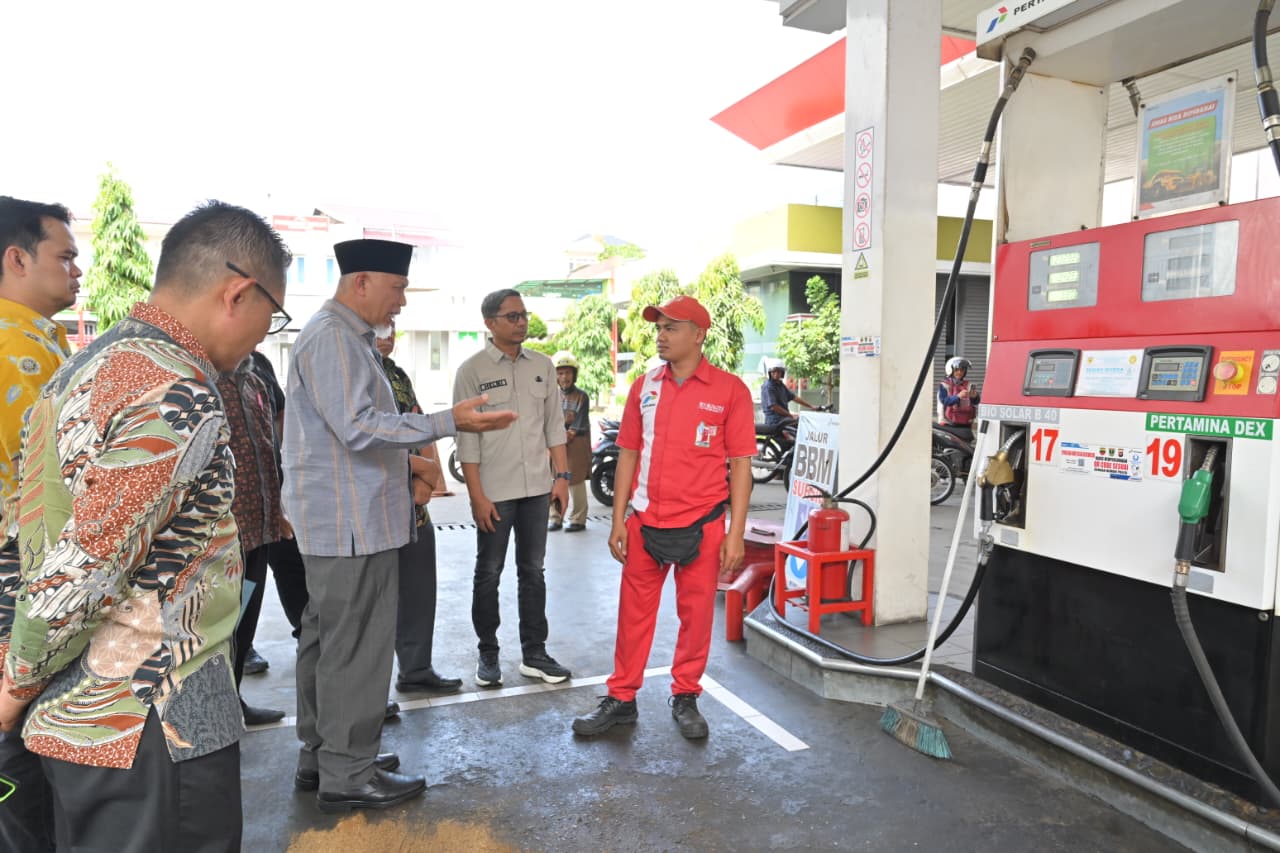 Gubernur Sumbar Minta Pertamina dan Hiswana Migas Evaluasi Transaksi Harian SPBU