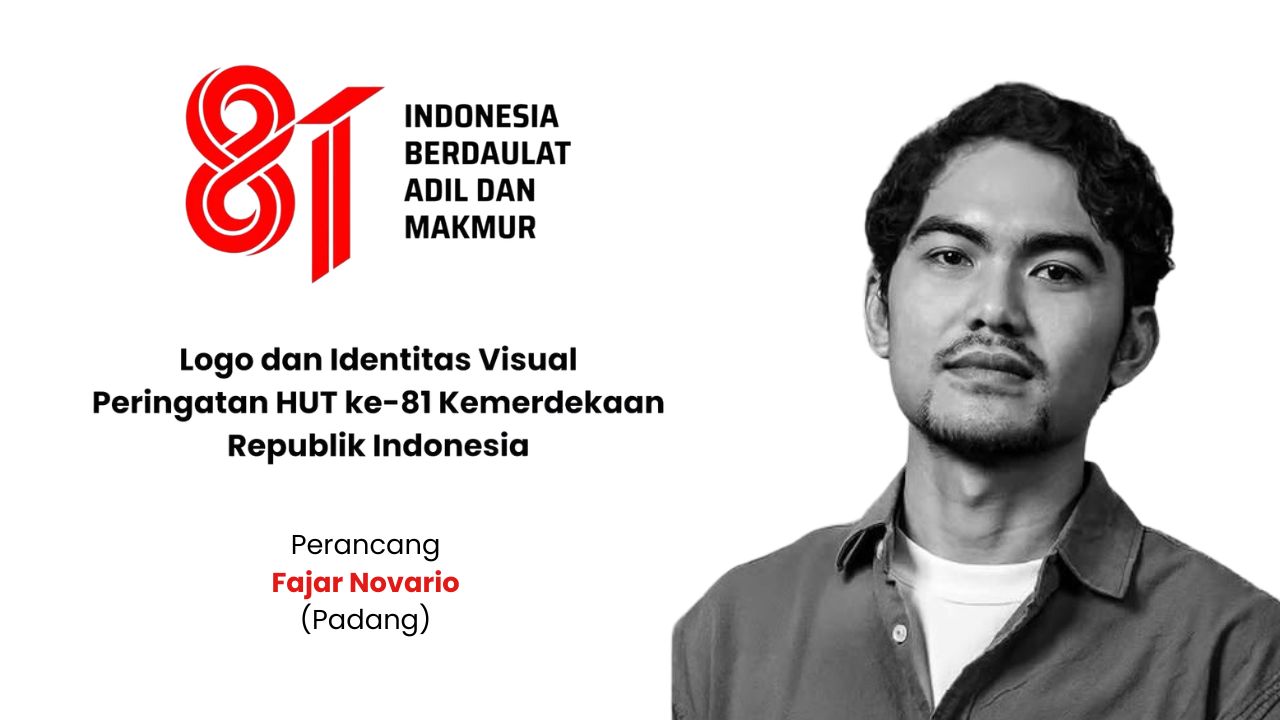 Karya Desainer Asal Padang Jadi Pemenang Sayembara Logo HUT Ke-81 RI